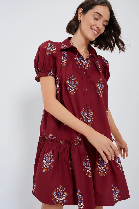 Chic Style Discounts Mulberry Fleur Drifter Mini Dress Rustic Countryside Charm Look