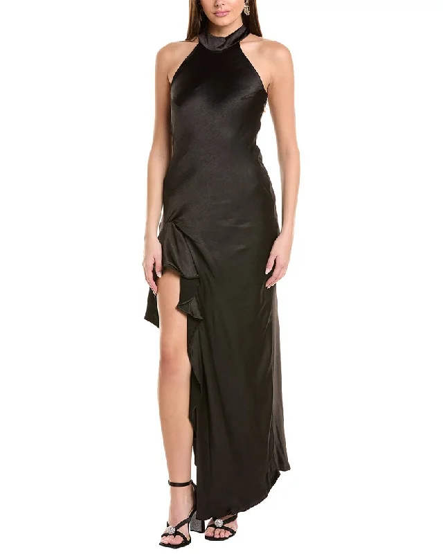 Bold Fashion Sales Taylor Halter Gown Urban Sophistication