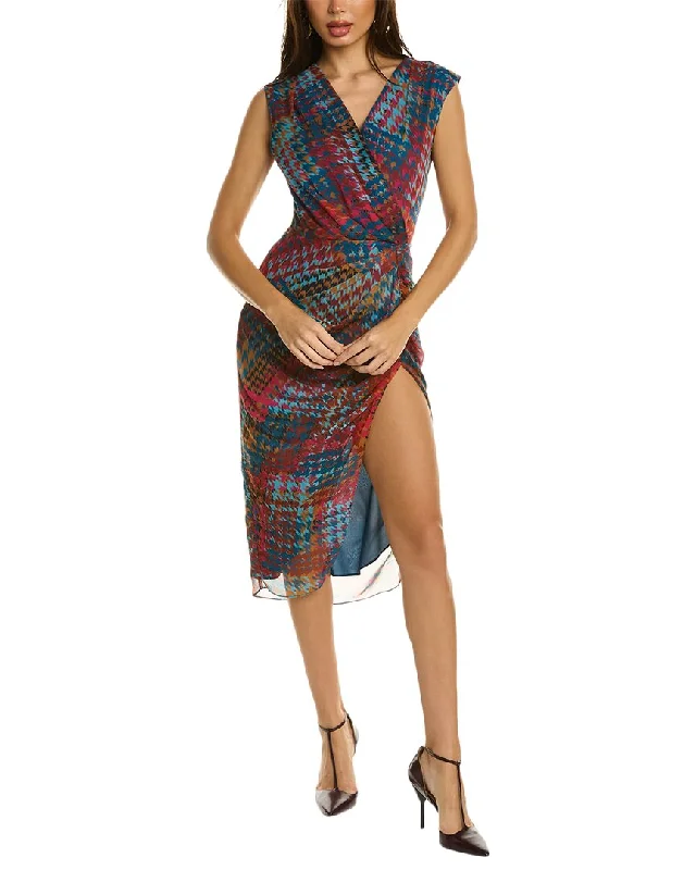 Hot Items Amanda Uprichard Roma Midi Dress Limited - Stock