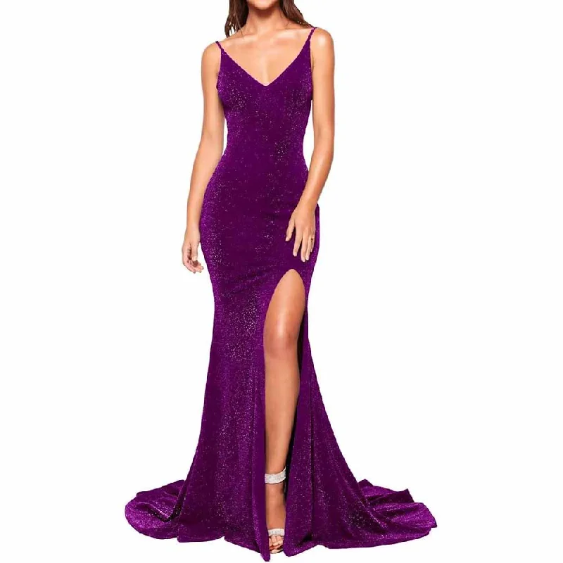 Stupidly Low Prices Women's Prom Dress Bridesmaid Dress Long High Slit Mermaid Formal Evening Gown for Wedding Chic Sophistication