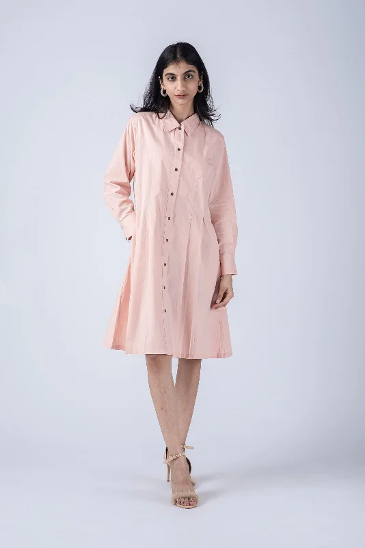 Chic Trends Unveiled SAFFRON SHIRT DRESS – AS SIMPLE AS THAT Effortless Style