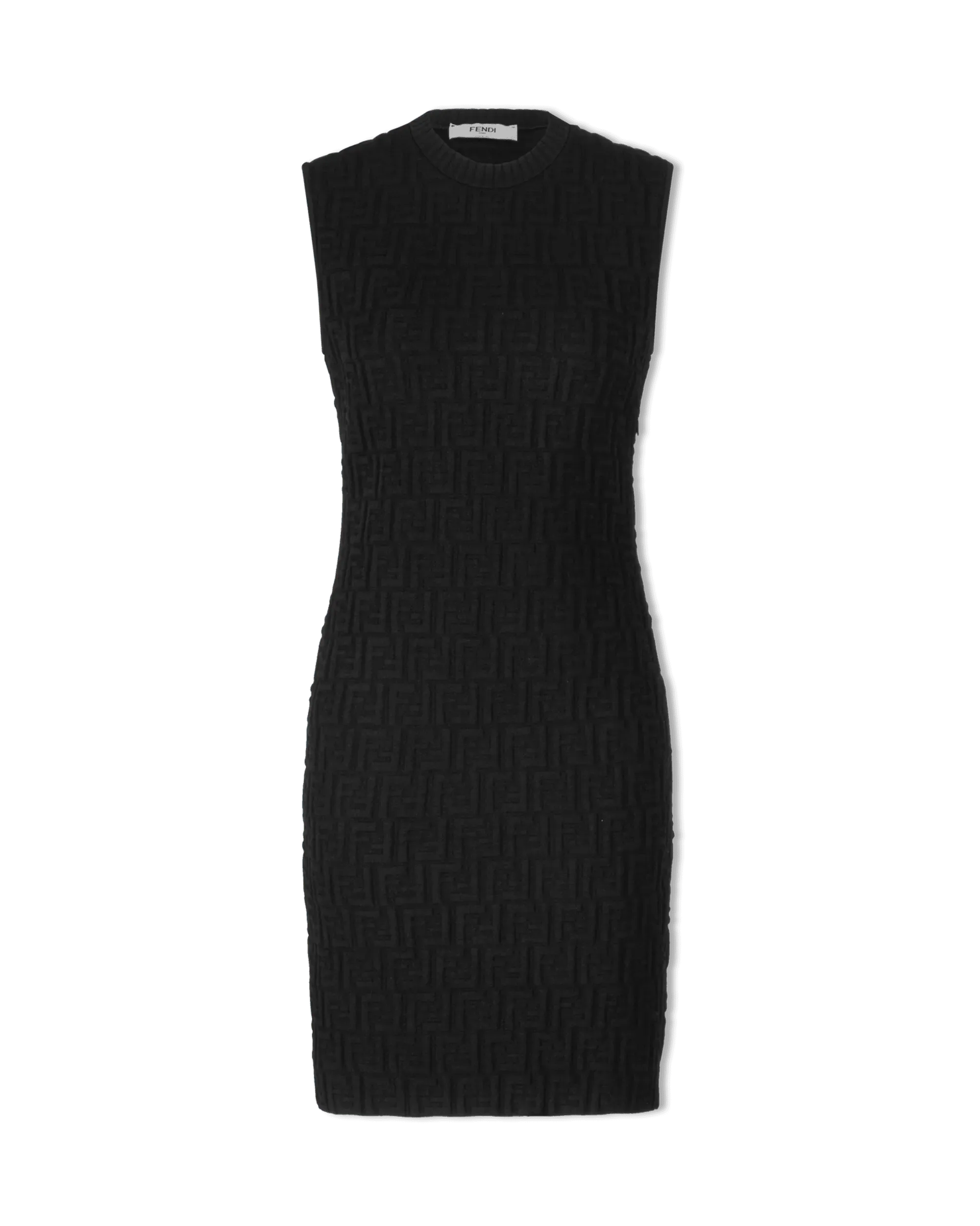 Urban Style Promotions FF Embossed Sleeveless Dress Big Savings on Minimalist Office Styles