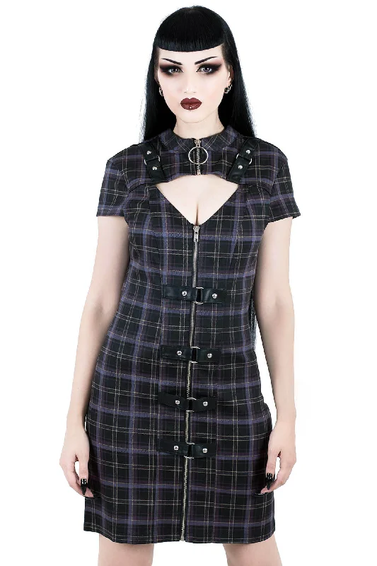 Limited Time Flash Sale Casey Bodycon Dress [TARTAN] - Resurrect Save on Classic Elegant Styles