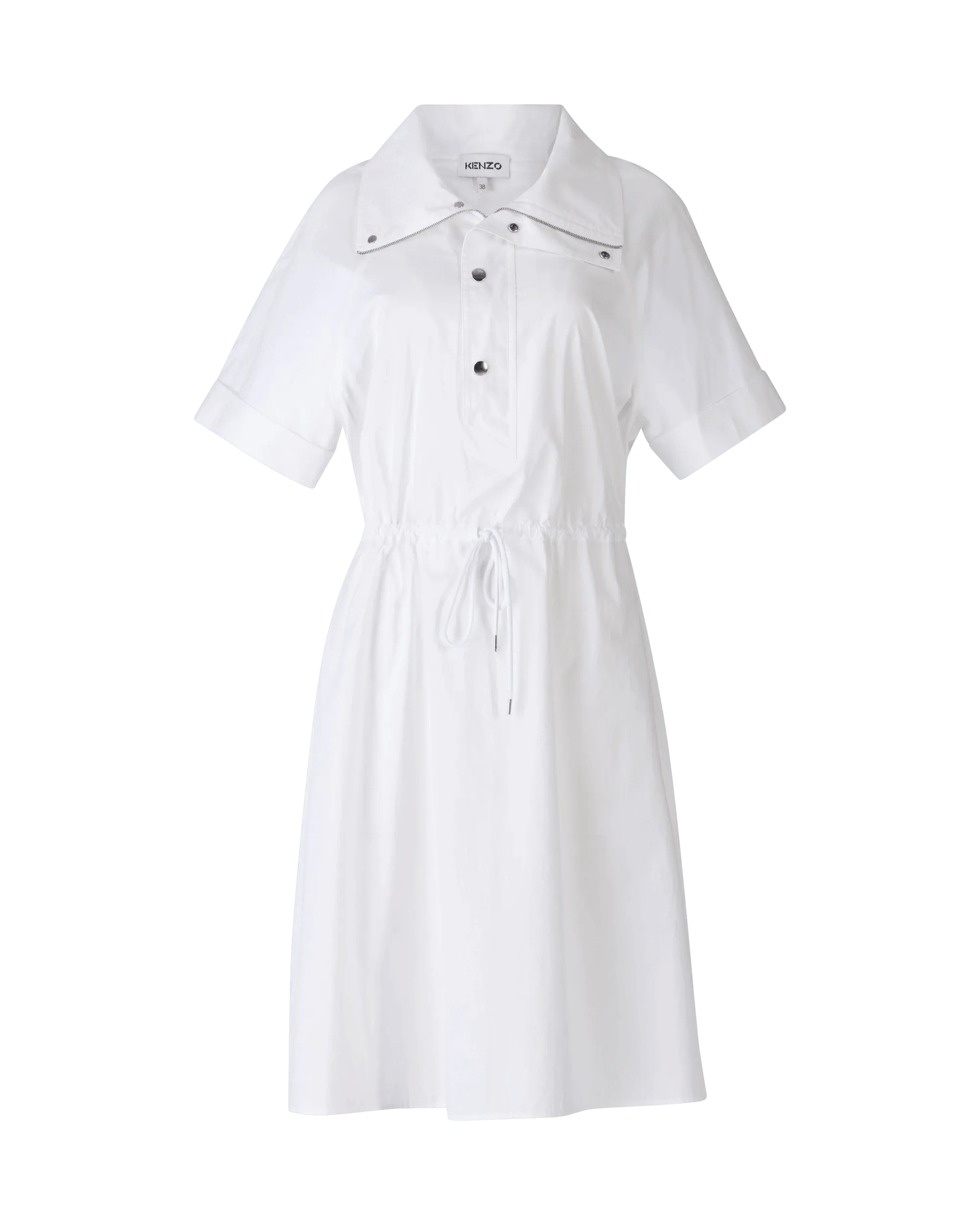 Best Sellers Collared Cotton Shirt Dress Refined Look