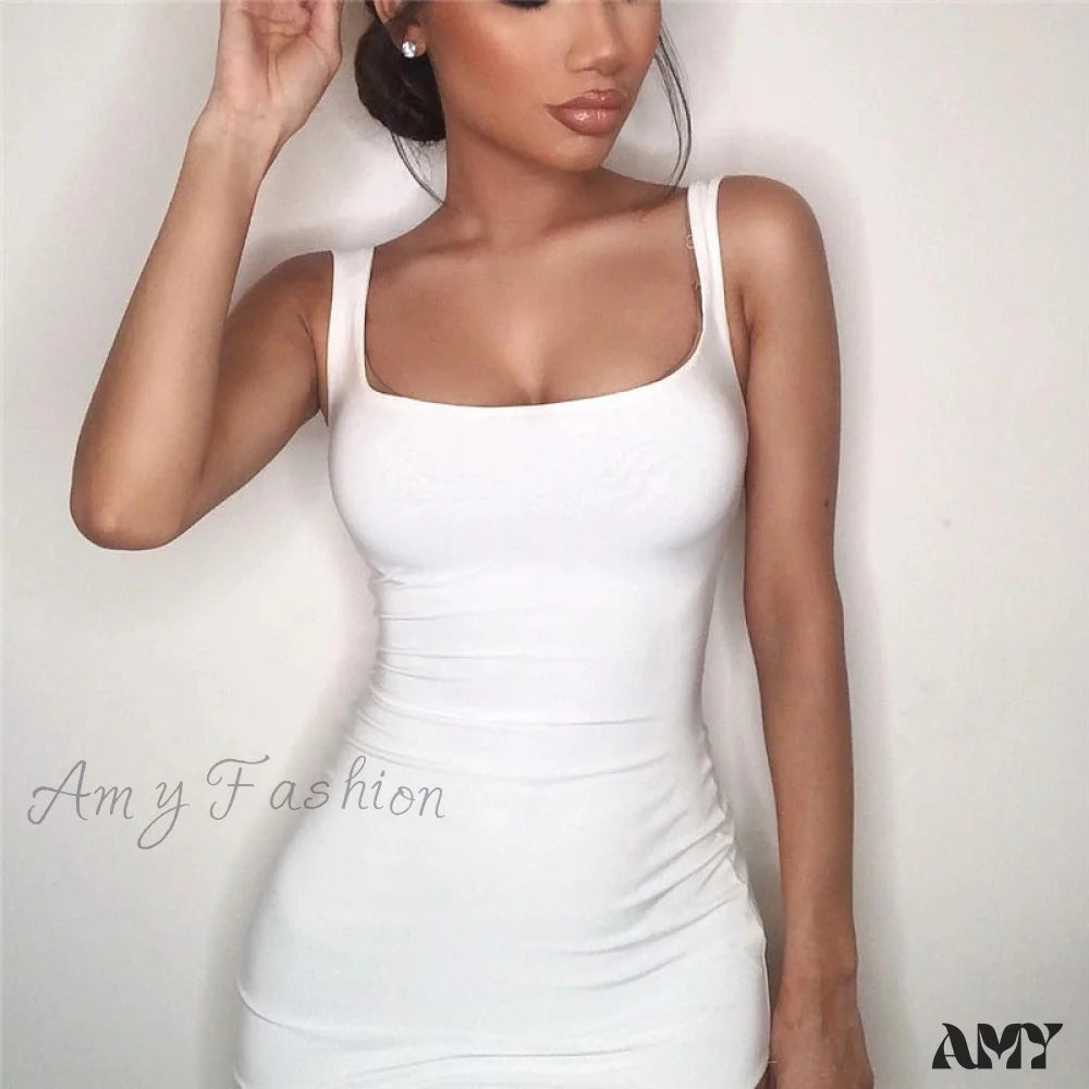 Timeless Style Promotions Amy Fashion - Bodycon Sleeveless Evening Party Club Short Mini Ladies Dresses Effortless Sophistication