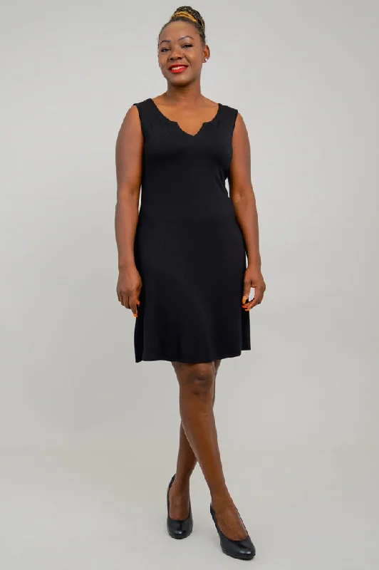 Gift Ideas Maggie Sleeveless Dress, Black, Bamboo Limited - Edition Drops