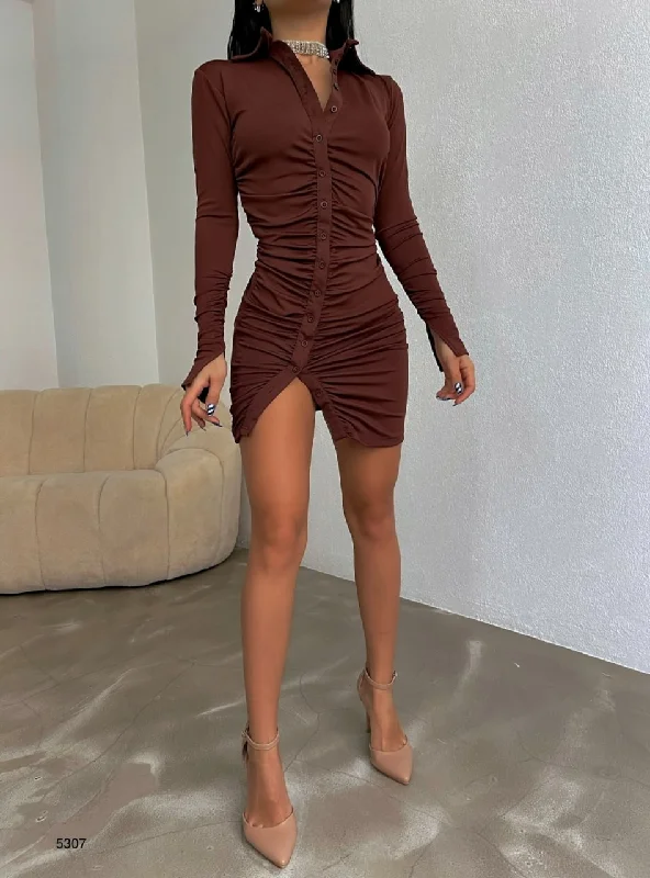 Laid-Back Fashion Offers Bodycon Mini Dress Effortless Style