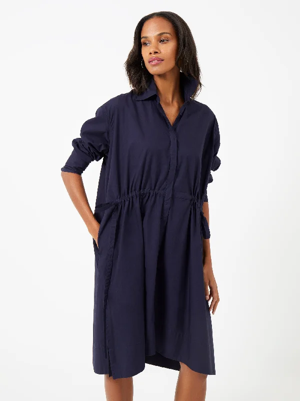 Fashionable Comfort Promotions Rhodes Poplin Shirt Dress Elegant Contour