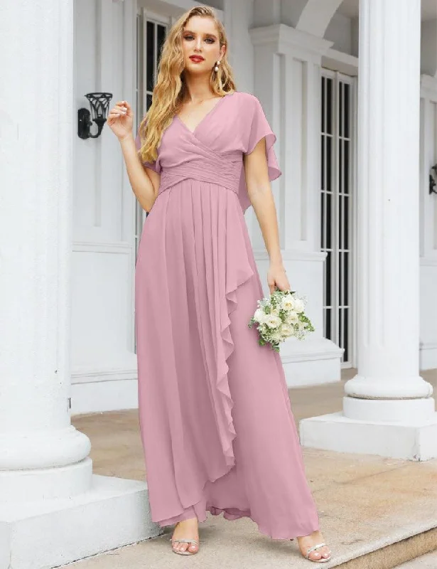 Premium Style Numbersea Bridesmaid Dresses Backless Formal Prom Gowns for Evening Party Mother of The Bride Dress 28040 Feminine Allure