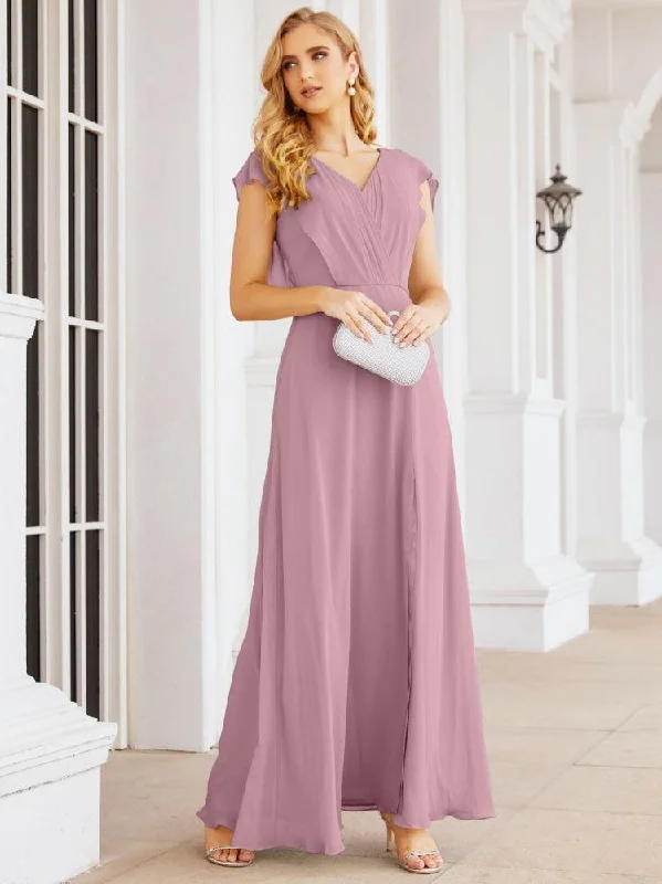 Boutique Styles Numbersea Bridesmaid Dresses Cape Formal Prom Dress Open Back Gowns for Mother of The Bride 28058 Seasonal Trend