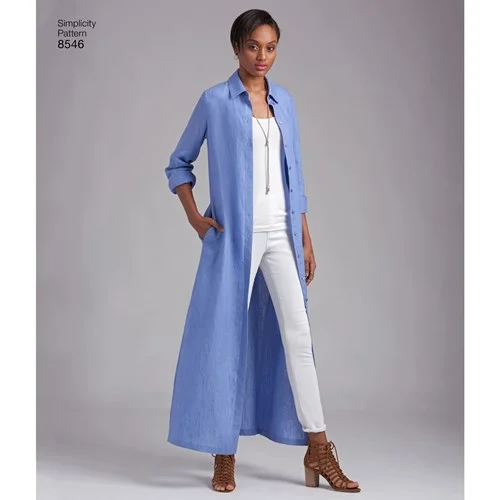 Classic Chic Deals Simplicity Shirt Dress S8546 Modern Romance