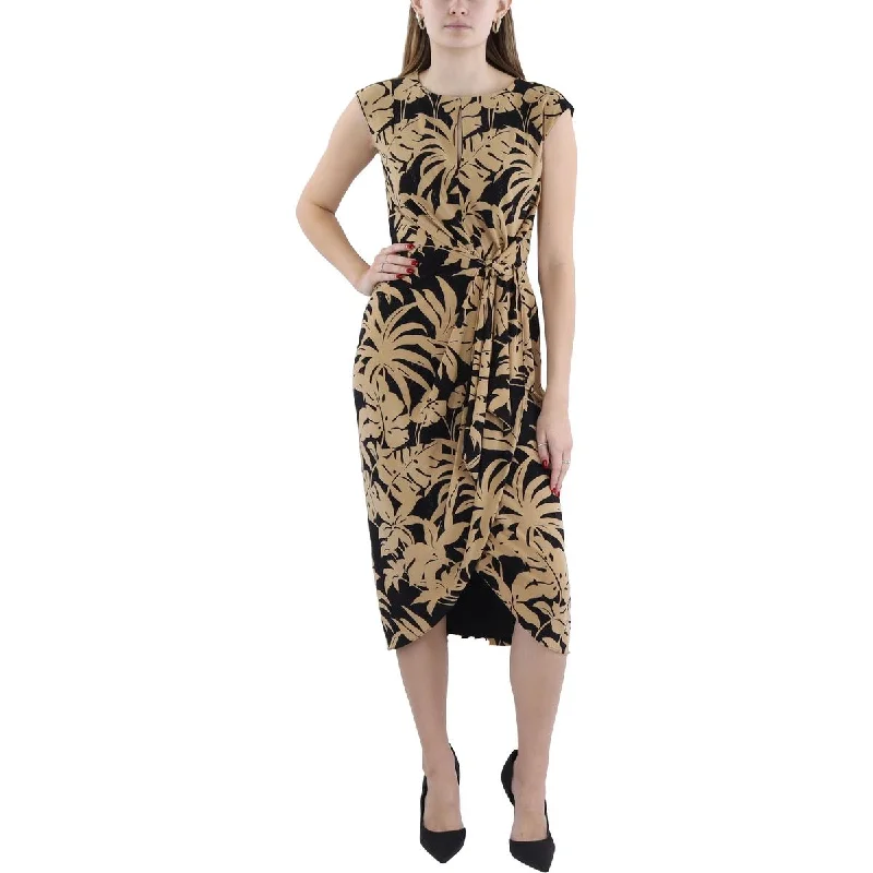 Fashion Sale Womens Wrap Sleeveless Wrap Dress Nordic Minimalist Home Look