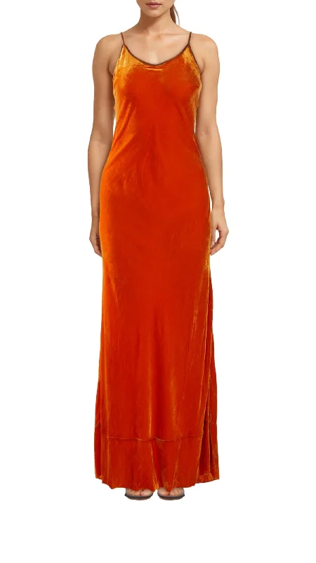 Top Brand Discounts Sleeveless Dress In Ambra Contemporary Elegance